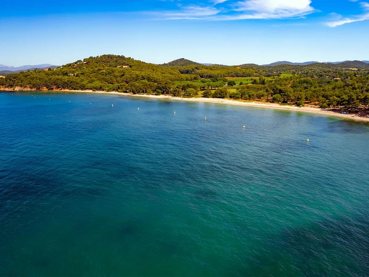 Plage de Pellegrin, Bormes-les-Mimosas